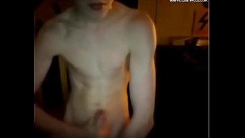 My British Gay Boy Masturbates His Cock On The Cam