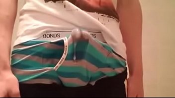 Horny Twink Cums In Underwear